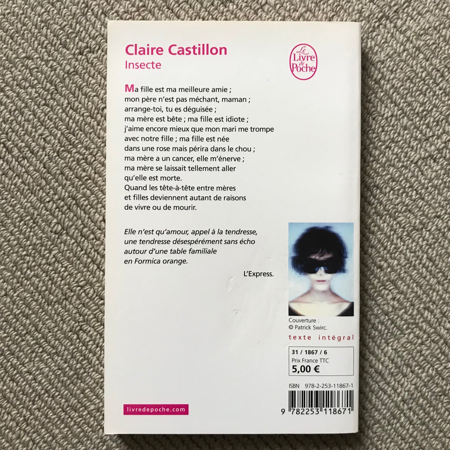 Castillon, Claire - Insecte