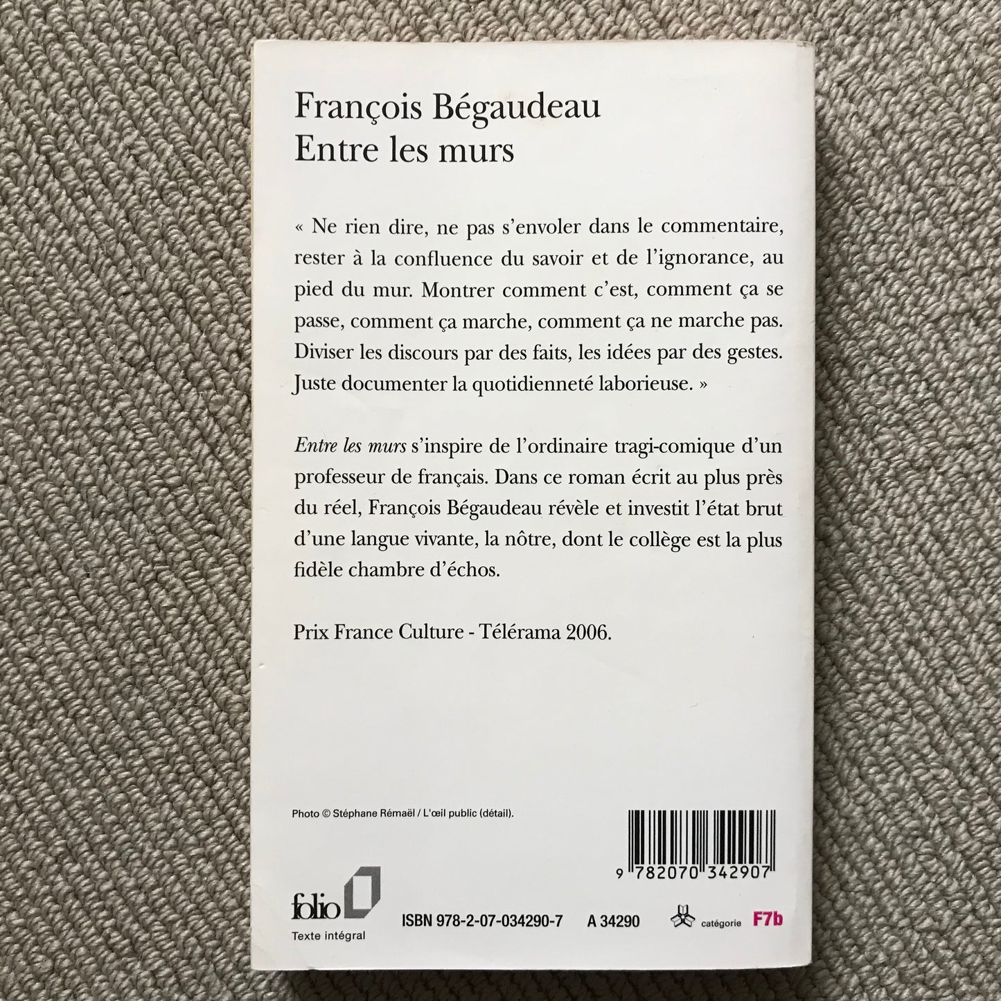 Bégaudeau, François - Entre les murs