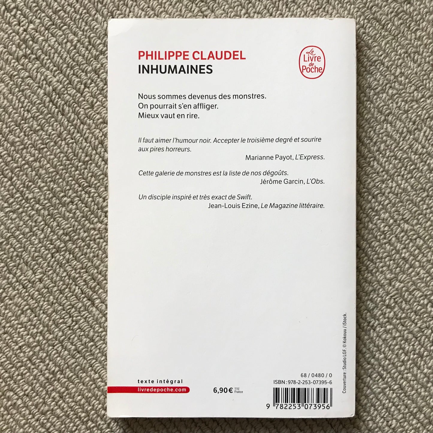 Claudel, Philippe - Inhumaines