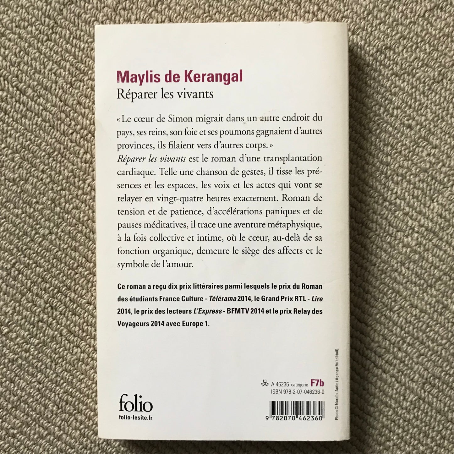 Kerangal de, Maylis - Réparer les vivants