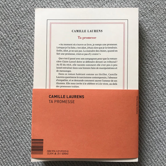 Laurens, Camille - Ta promesse