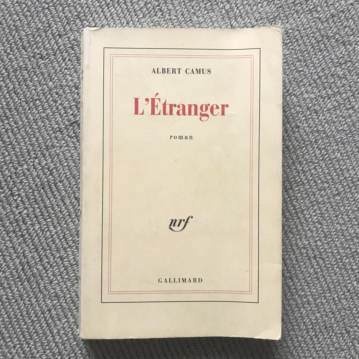 Camus, Albert - L’étranger