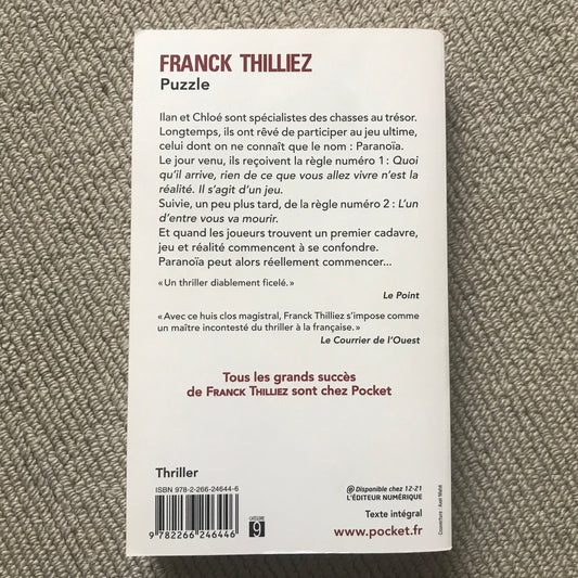 Thilliez, Franck - Puzzle
