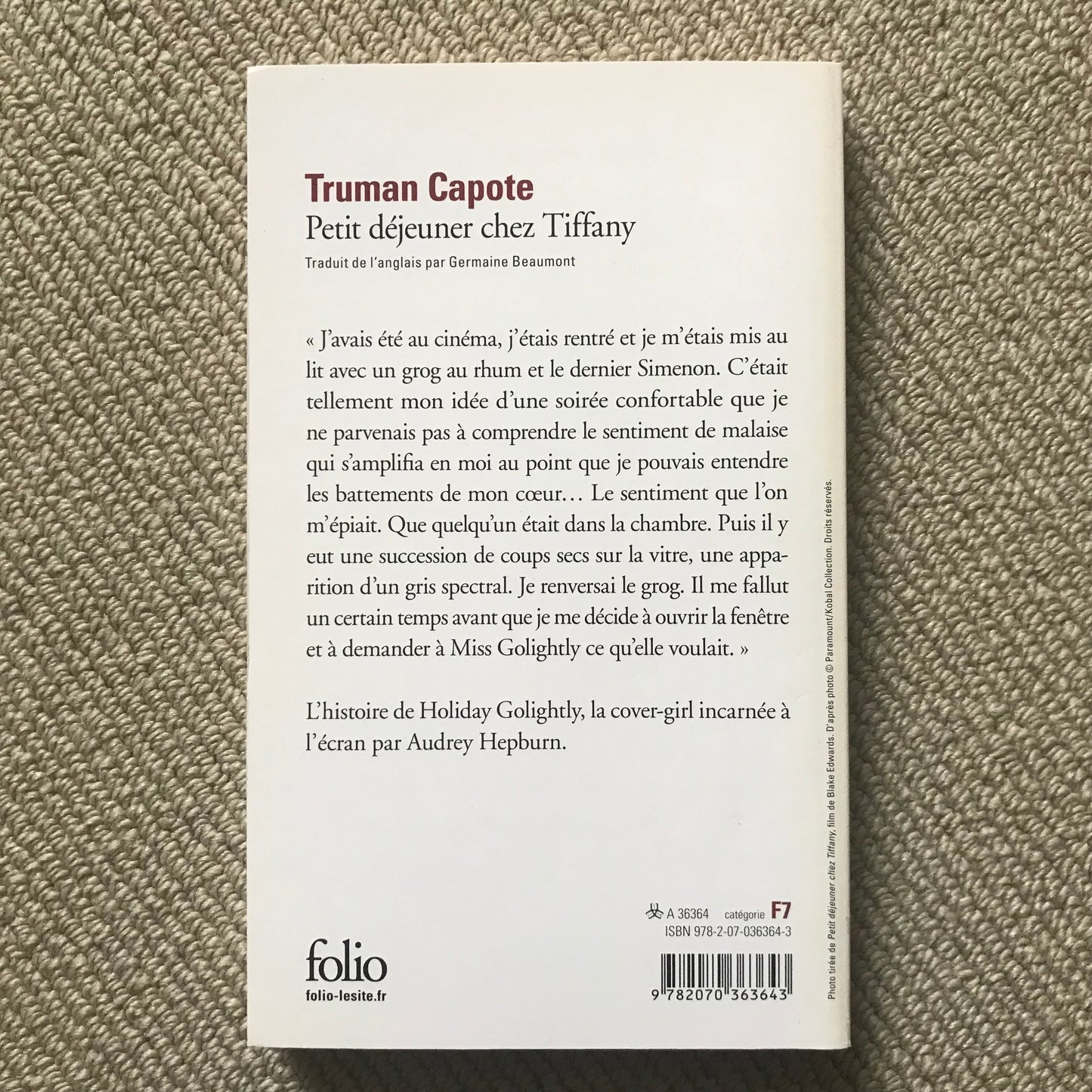 Capote, Truman - Petit déjeuner chez Tiffany