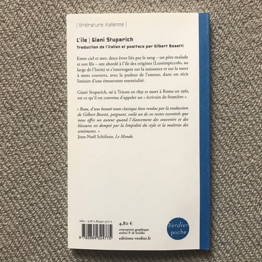 Stuparich, Gianni - L’île