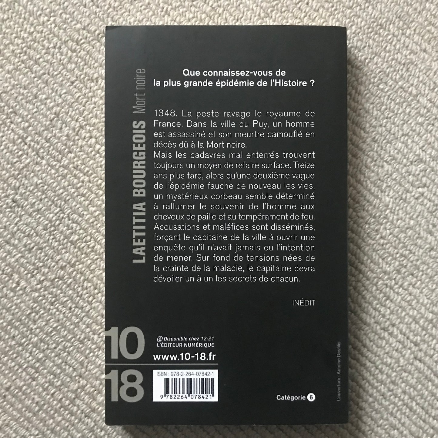 Bourgeois, Laetitia - Mort noire