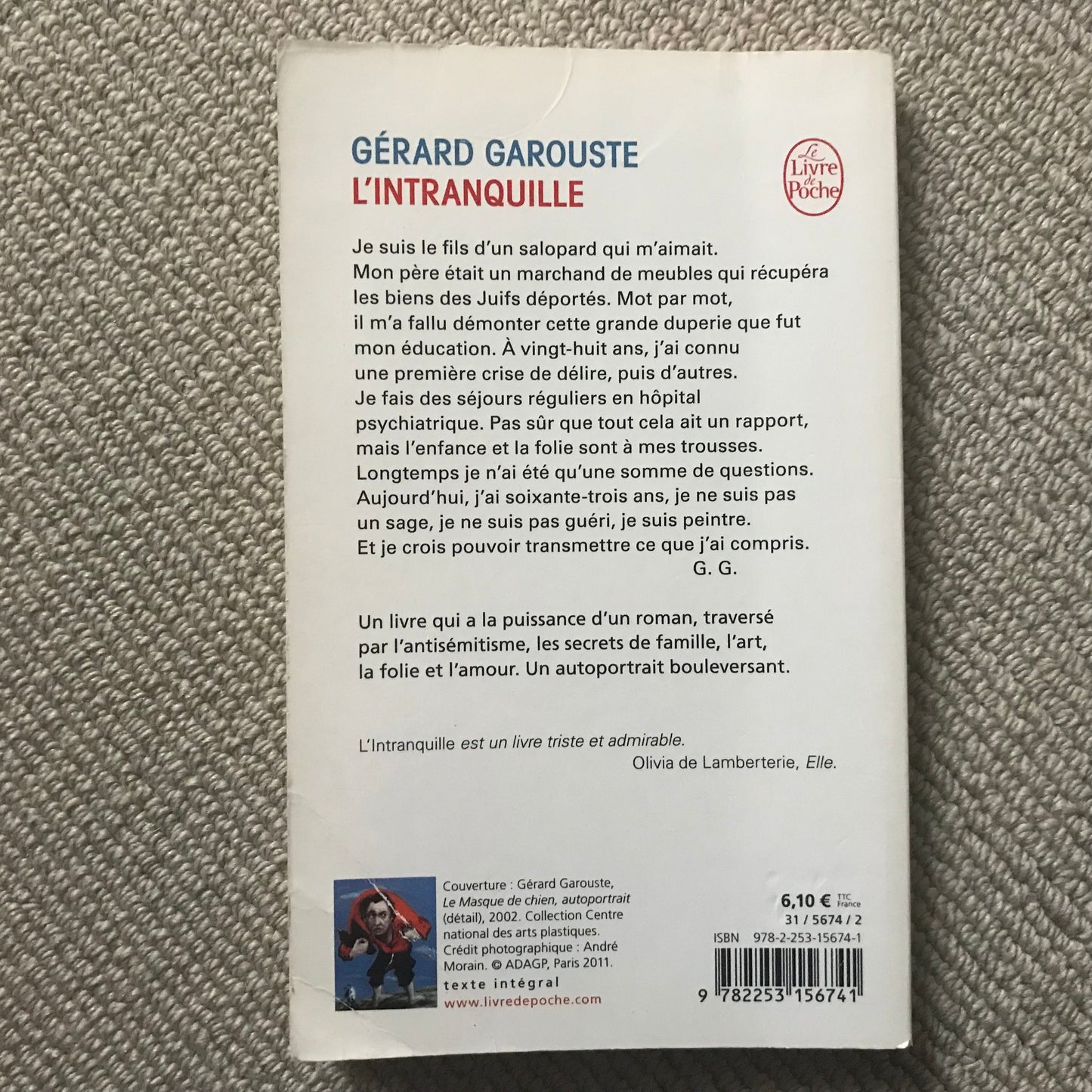 Garouste, Gérard - L’intranquille