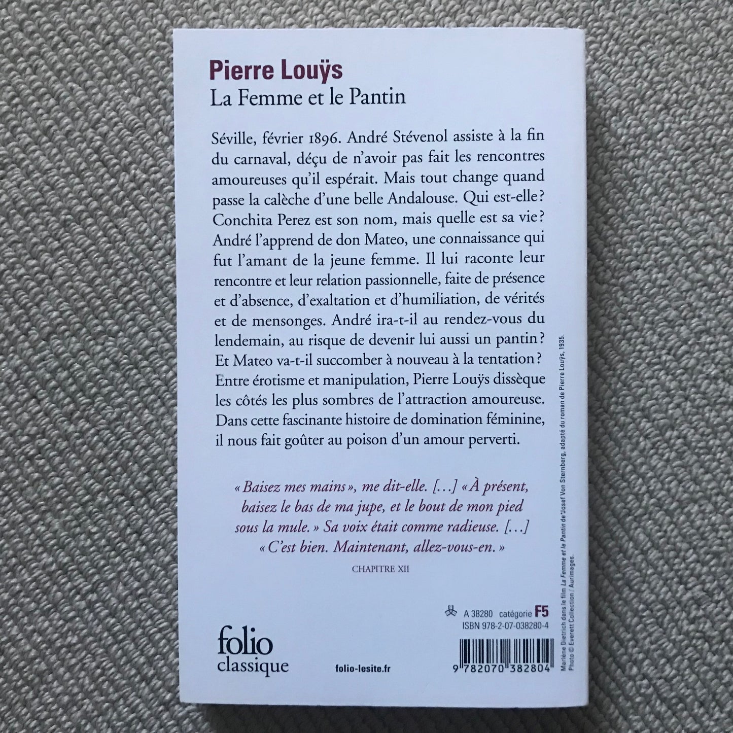 Louÿs, Pierre - La femme et le pantin