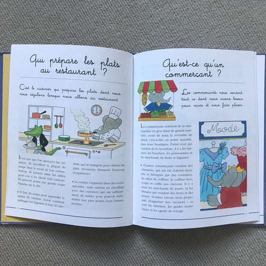 Les métiers - Dis moi pourquoi Babar