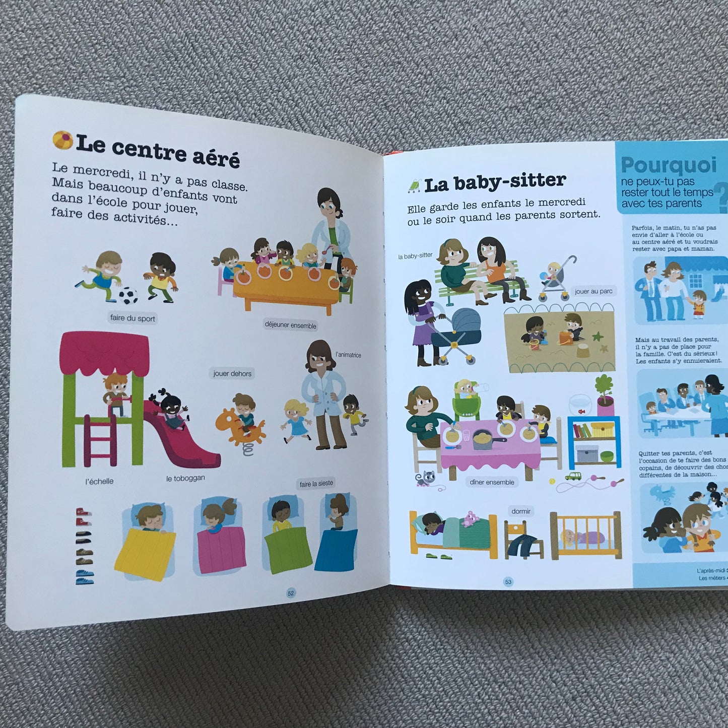 Ma journée (imagerie petite enfance)