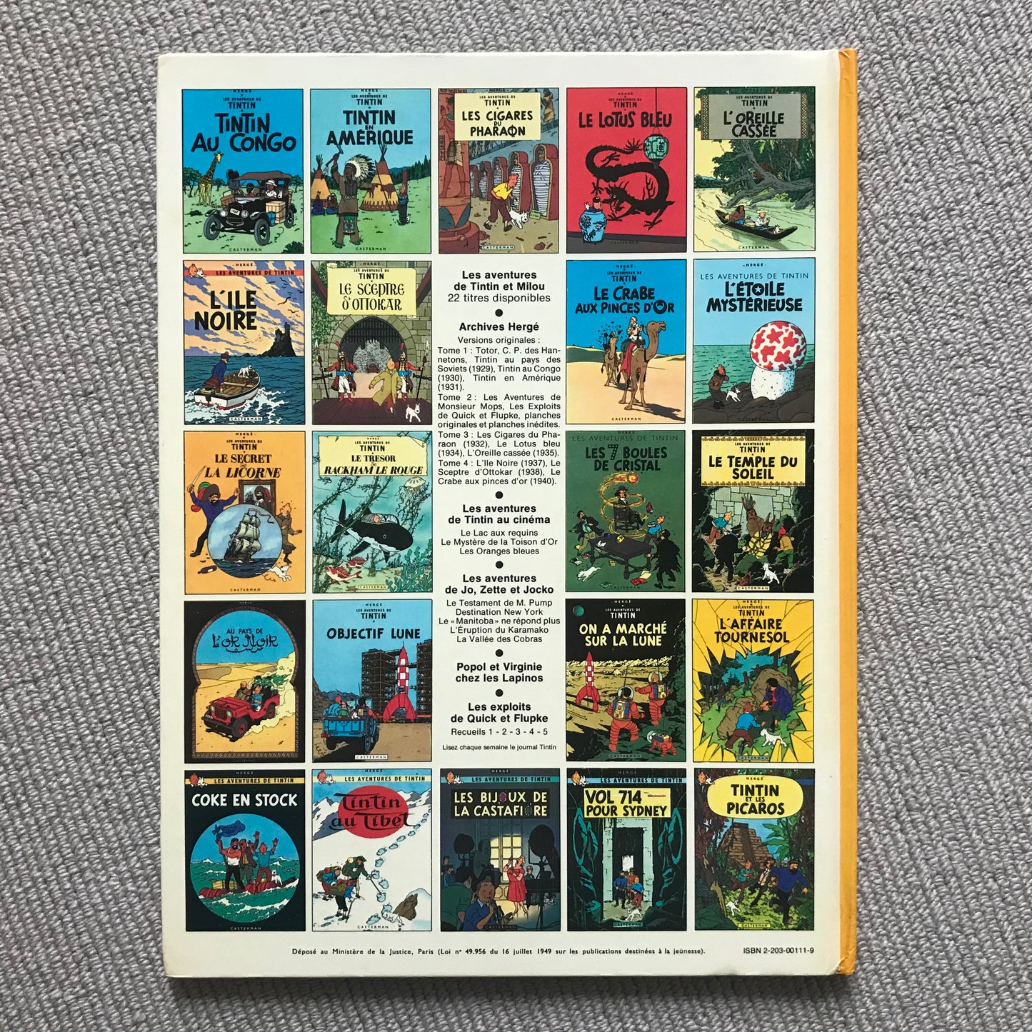 Tintin T12, Le trésor de Rackam le Rouge - Hergé