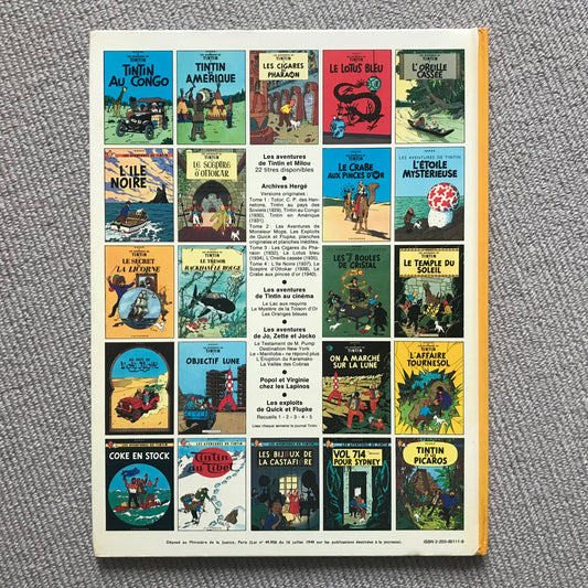 Tintin T12, Le trésor de Rackam le Rouge - Hergé