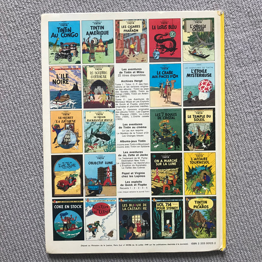 Tintin T23, Tintin et les Picaros - Hergé