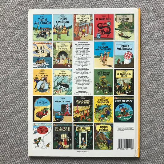 Tintin T13, Les 7 boules de cristal - Hergé