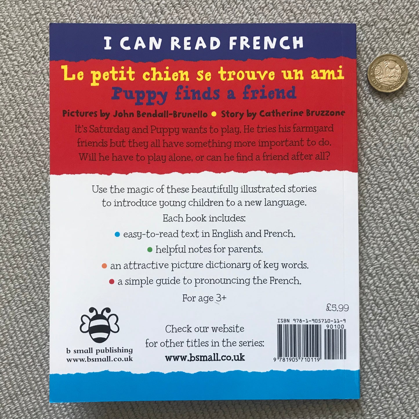 Le petit chien se trouve un ami / Puppy finds a friend