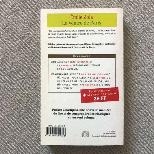 Zola, Emile - Le ventre de Paris