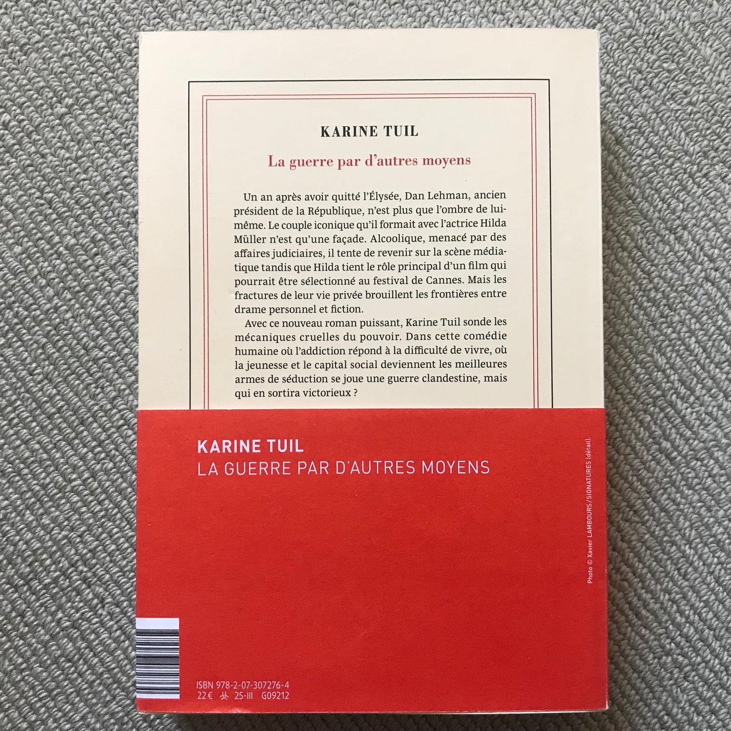 Tuil, Karine - La guerre par d’autres moyens