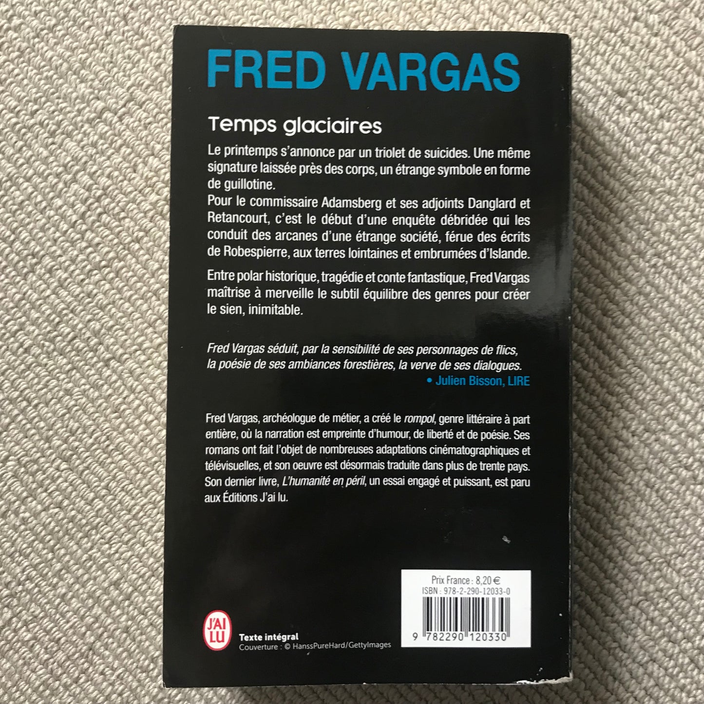 Vargas, Fred - Temps glaciaires