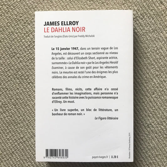 Ellroy, James - Le dahlia noir