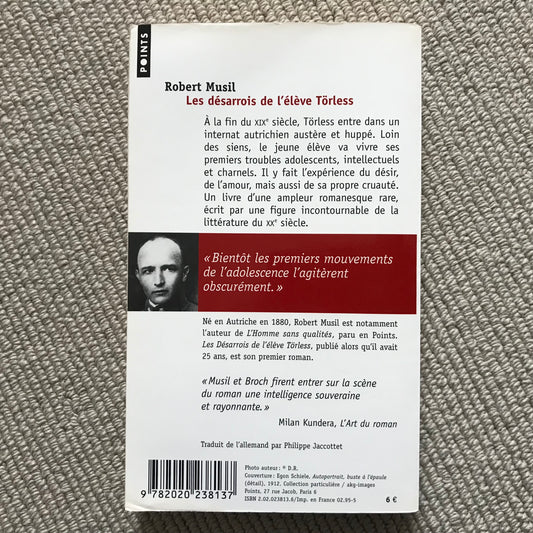 Musil, Robert - Les désarrois de l’élève Törless