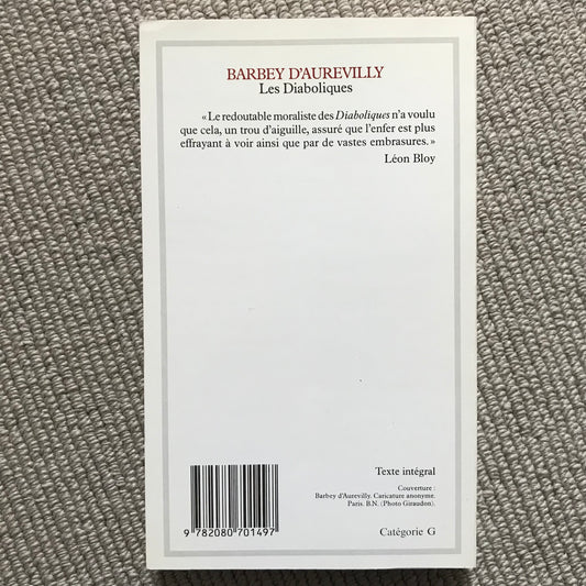 Barbey d’Aurevilly, Jules - Les diaboliques