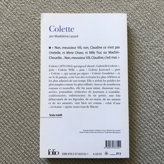 Colette (biographie) - Madeleine Lazard