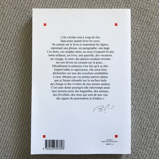 Pivot, Bernard - La mémoire n’en fait qu’à sa tête