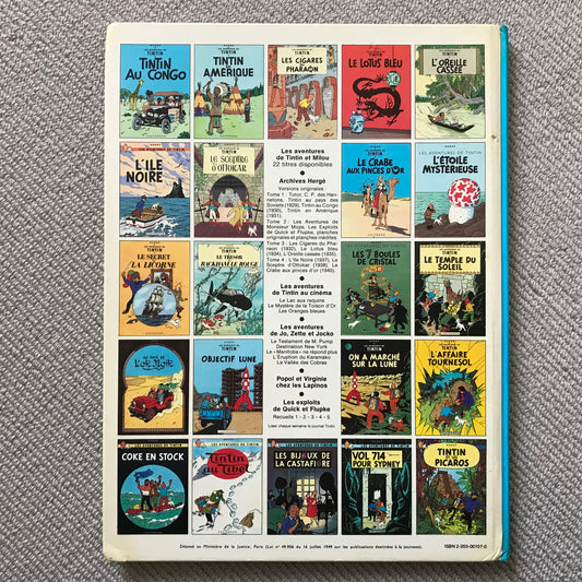 Tintin T08, Le sceptre d’Ottokar - Hergé