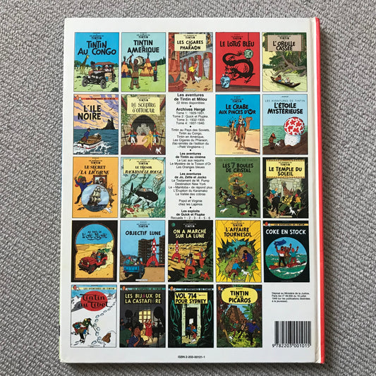 Tintin T02, Tintin au Congo - Hergé