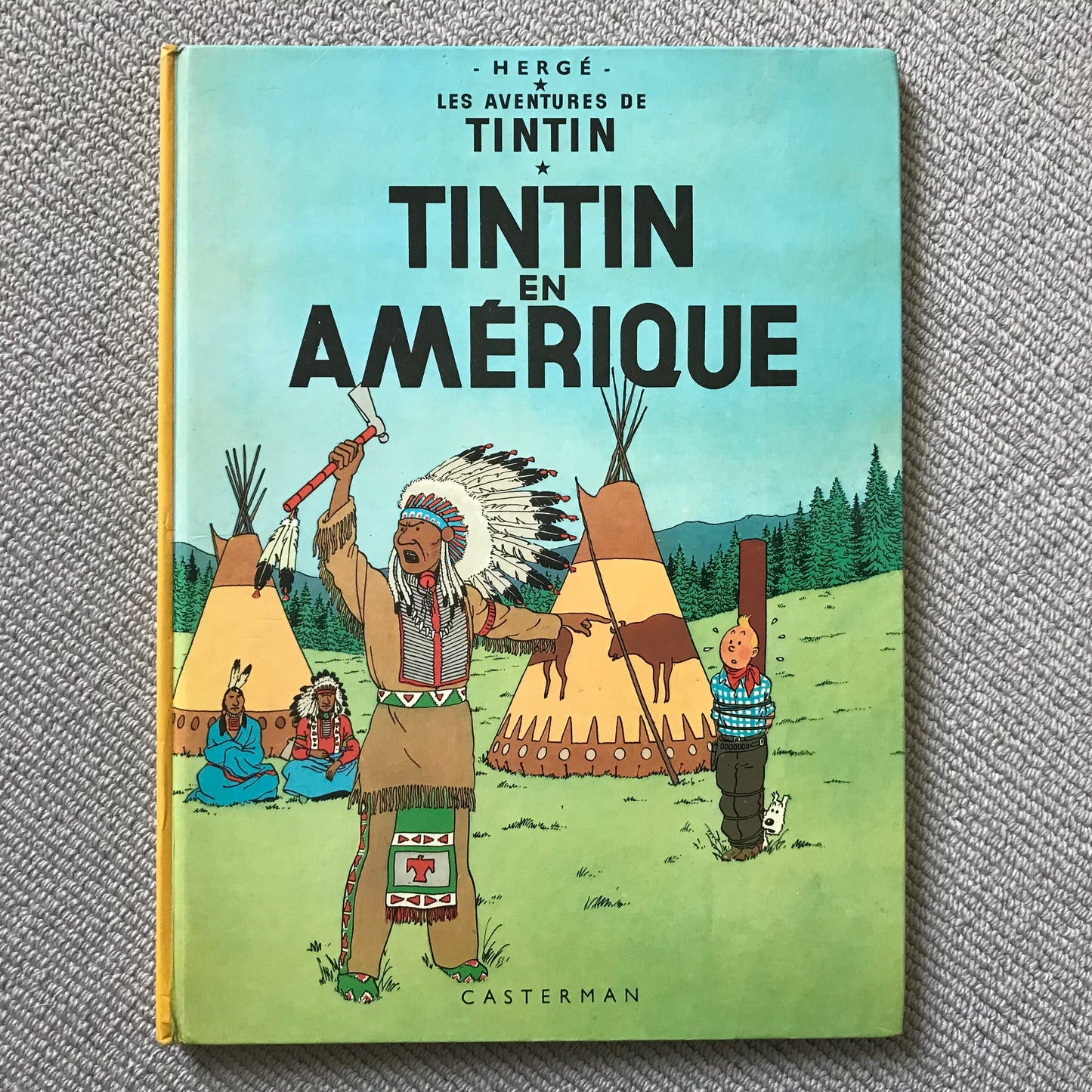 Tintin T03, Tintin en Amérique - Hergé