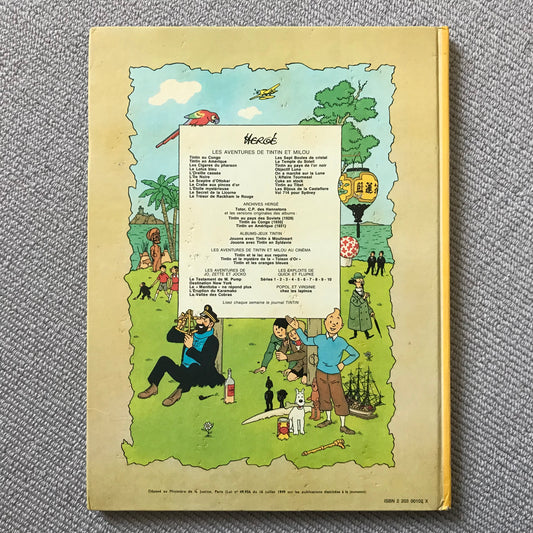 Tintin T03, Tintin en Amérique - Hergé