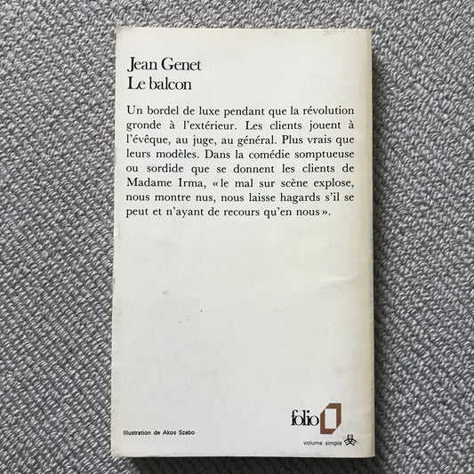 Genet, Jean - Le balcon