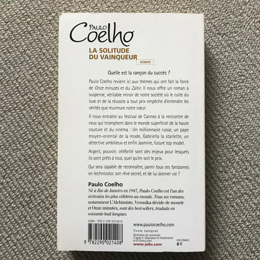 Coelho, Paulo - La solitude du vainqueur