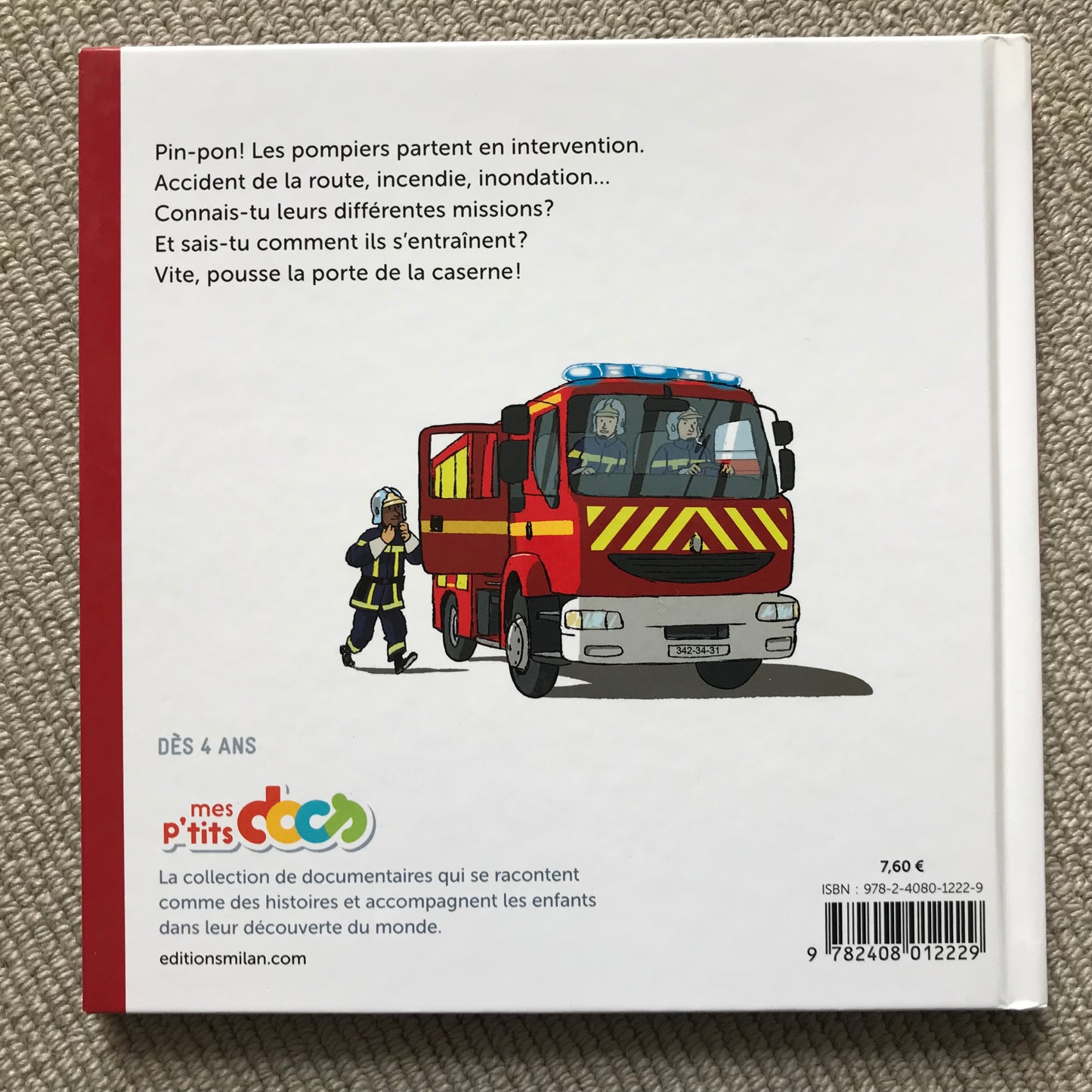 Mes p’tits docs: Les pompiers