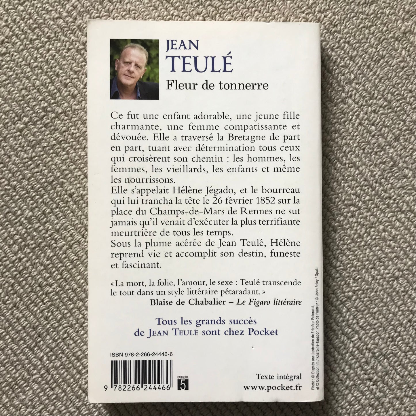 Teulé, Jean - Fleur de tonnerre