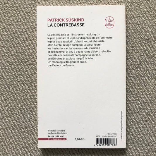 Süskind, Patrick - La contrebasse