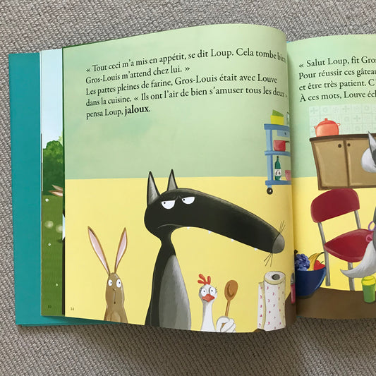 Le loup qui apprivoisait ses émotions - O. Lallemand & E. Thuillier