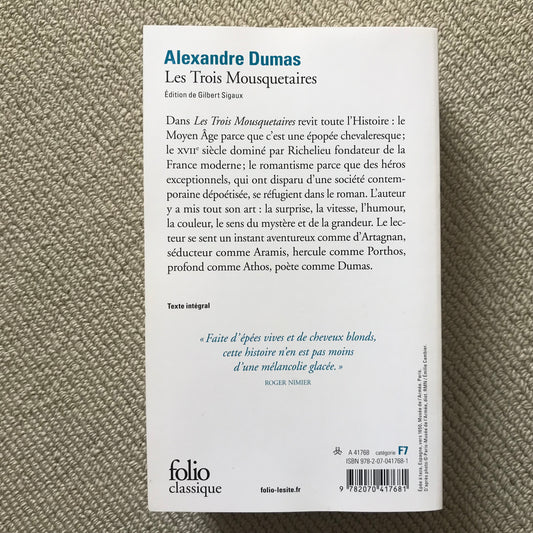 Dumas, Alexandre - Les Trois Mousquetaires