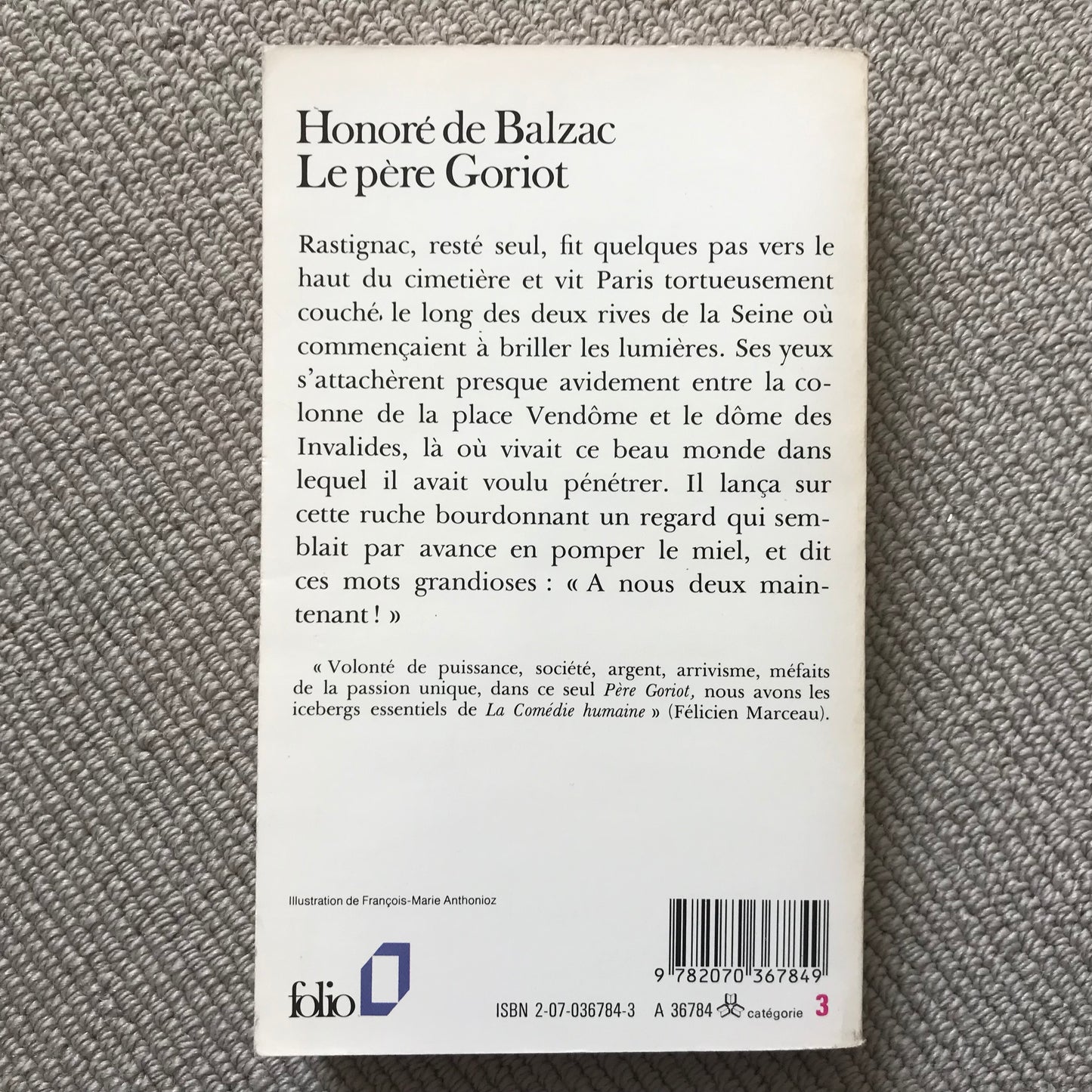 Balzac de, Honoré - Le père Goriot