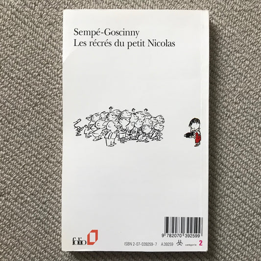 Goscinny & Sempé - Les récrés du petit Nicolas