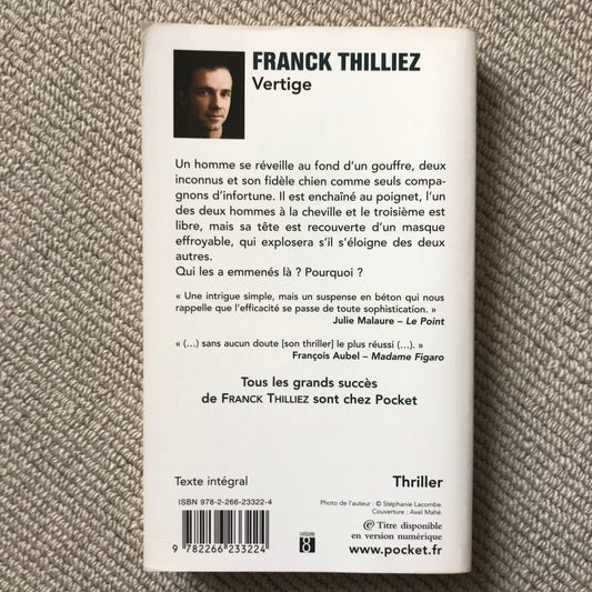 Thilliez, Franck - Vertige