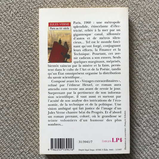 Verne, Jules - Paris au XXè siècle