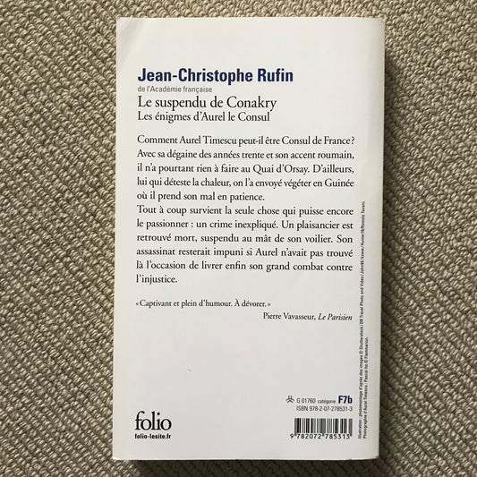 Rufin, Jean-Christophe - Le suspendu de Conakry