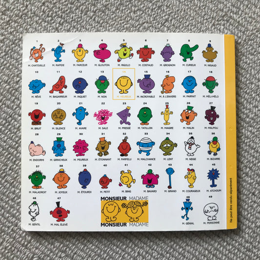 Monsieur Madame, M. Heureux - Hargreaves R.