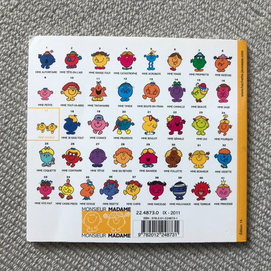 Monsieur Madame, Mme Double - Hargreaves R.