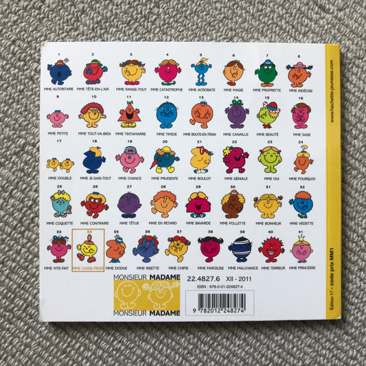 Monsieur Madame, Mme Casse-pieds - Hargreaves R.