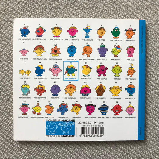 Monsieur Madame, Mme Prudente - Hargreaves R.