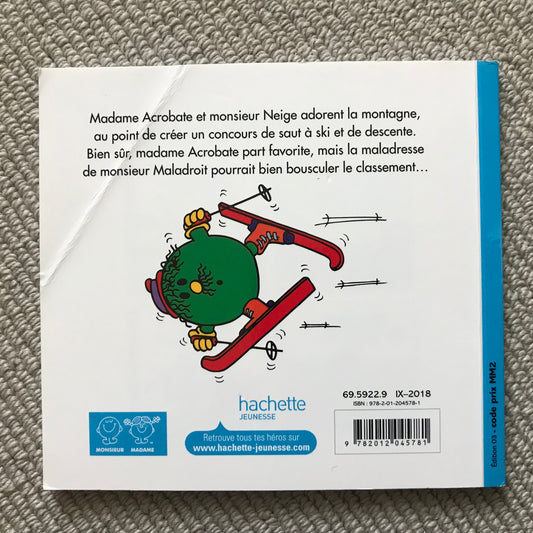 Monsieur Madame, aux sports d’hiver - Hargreaves R.