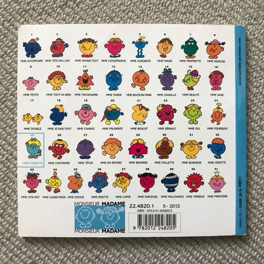 Monsieur Madame, Mme Coquette - Hargreaves R.