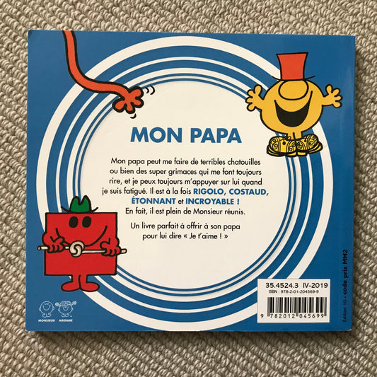 Monsieur Madame, Mon papa - Hargreaves R.